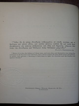 Harvard Memorial Biographies in Two Volumes