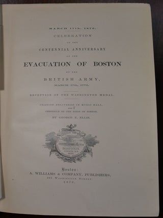 The Evacuation of Boston