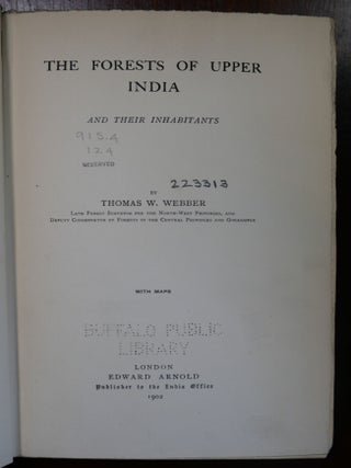 The Forests of Upper India