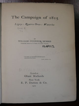 The Campaign of 1815