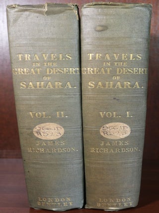 Item #6522 Travels in The Great Desert of Sahara, in the Years 1845 and 1846. James Richardson