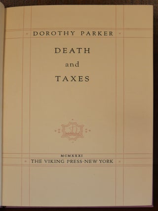Death and Taxes