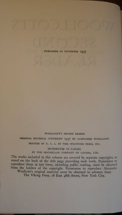 The Woollcott Reader Two Volumes SIGNED