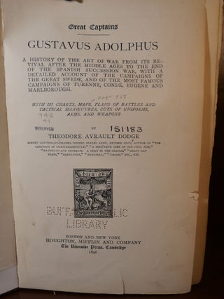Great Captains Gustavus Adolphus
