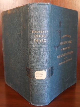 A Full and Complete Analytical Index of The Code of Civil Procedure