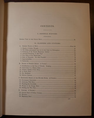 Information Respecting The History, Condition and Prospects of The Indian Tribes of The United States Part III Only