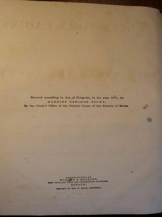 Uncle Tom's Cabin Confederate Army Association Copy Civil War