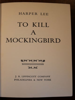 To Kill a Mockingbird