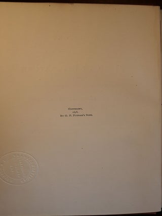 A History of American Literature in Two Volumes