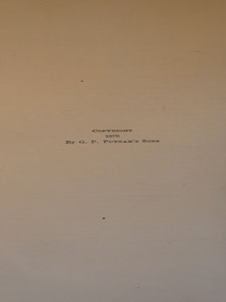 A History of American Literature in Two Volumes