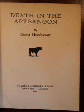 Death in the Afternoon