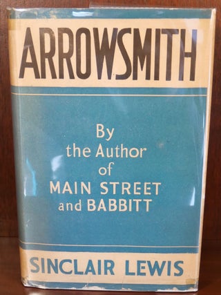 Item #6677 Arrowsmith. Sinclair Lewis