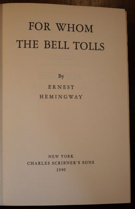 For Whom The Bell Tolls