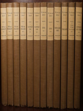 Item #6725 The Novels and Letters of Jane Austen. Jane Austen
