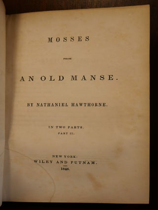 Mosses From An Old Manse