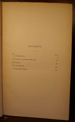 The Negro in Maryland, A Study of the Institution of Slavery