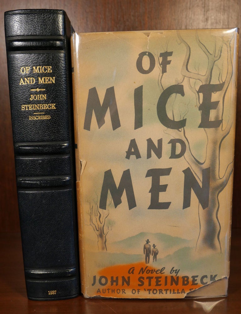 Item #6746 Of Mice and Men SIGNED. John Steinbeck.