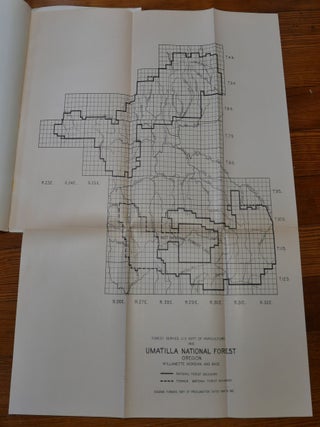 Umatilla National Forest Map Proclamation Oregon