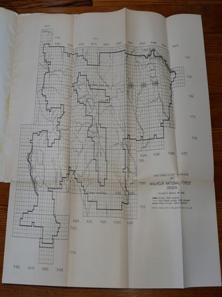 Malheur National Forest Map Proclamation Oregon