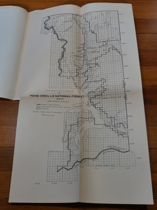 Pend Oreille National Forest Map Proclamation Idaho