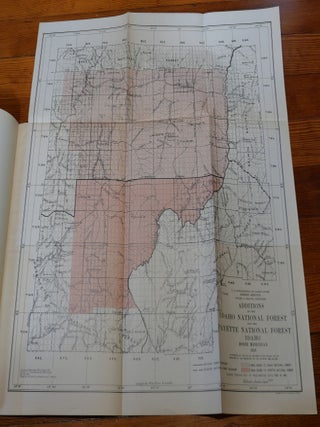 Idaho Payette National Forest Map Proclamation
