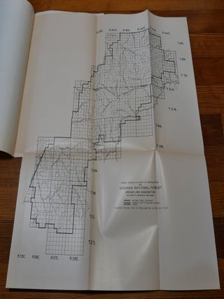 Wenaha National Forest Map Proclamation Oregon and Washington