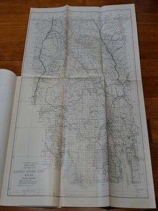 Blackfeet National Forest Map Proclamation Montana