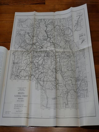 Helena National Forest Map Proclamation Montana