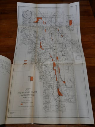 Inyo National Forest Map Proclamation California and Nevada