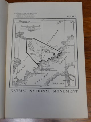 Katmai National Monument Map Proclamation Alaska