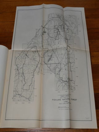 Fishlake National Forest Map Proclamation Utah