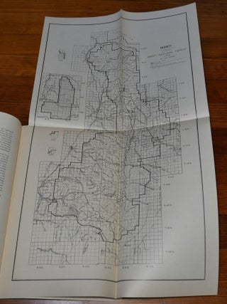 Manti National Forest Map Proclamation Utah