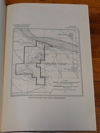 Scotts Bluff National Monument Map Proclamation Nebraska