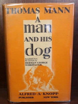 Item #6847 A Man and His Dog. Thomas Mann