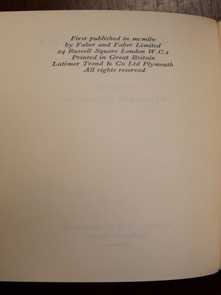 Lord of The Flies SIGNED