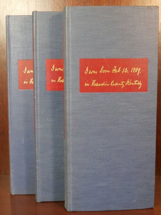 Item #6884 Lincoln Day by Day A Chronology 1809-1865 in Three Volumes. C. Percy Powell