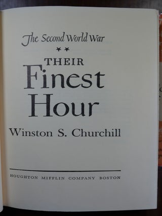 The Second World War