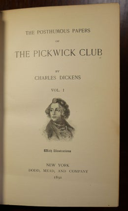 The Pickwick Club Three Volumes