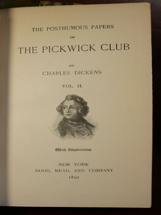 The Pickwick Club Three Volumes