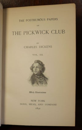 The Pickwick Club Three Volumes