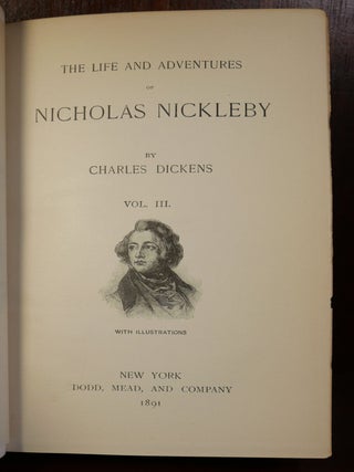 Nicholas Nickleby in Three Volumes