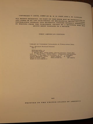 MI9: Escape and Evasion 1939-1945
