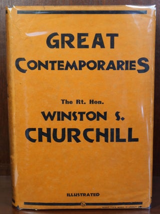 Item #6915 Great Contemporaries. Winston S. Churchill