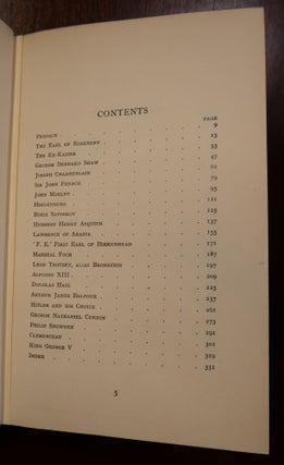 Great Contemporaries