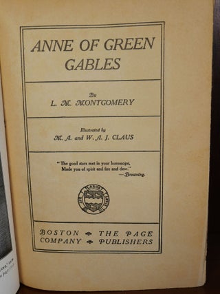 Anne of Green Gables