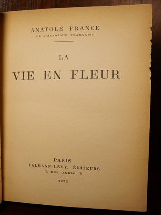 A Life in Bloom, La Vie En Fleur