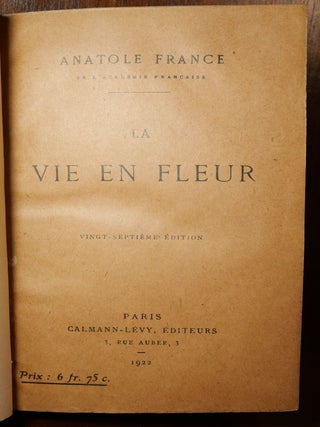 A Life in Bloom, La Vie En Fleur