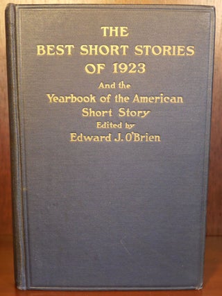 Item #6975 The Best Short Stories. Edward J. O'Brien