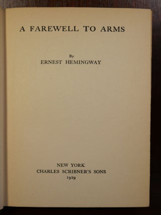 A Farewell to Arms