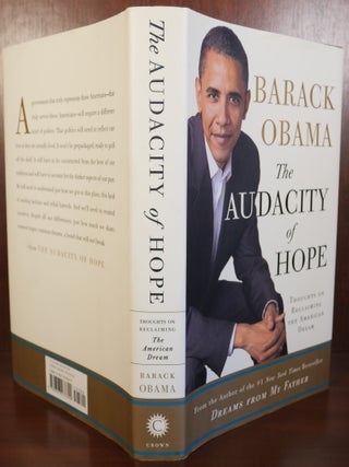 The Audacity of Hope SIGNED
